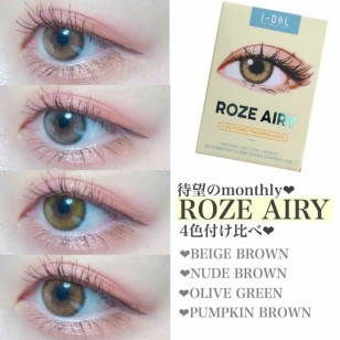 I-DOL Roze Airy Pumpkin Brown